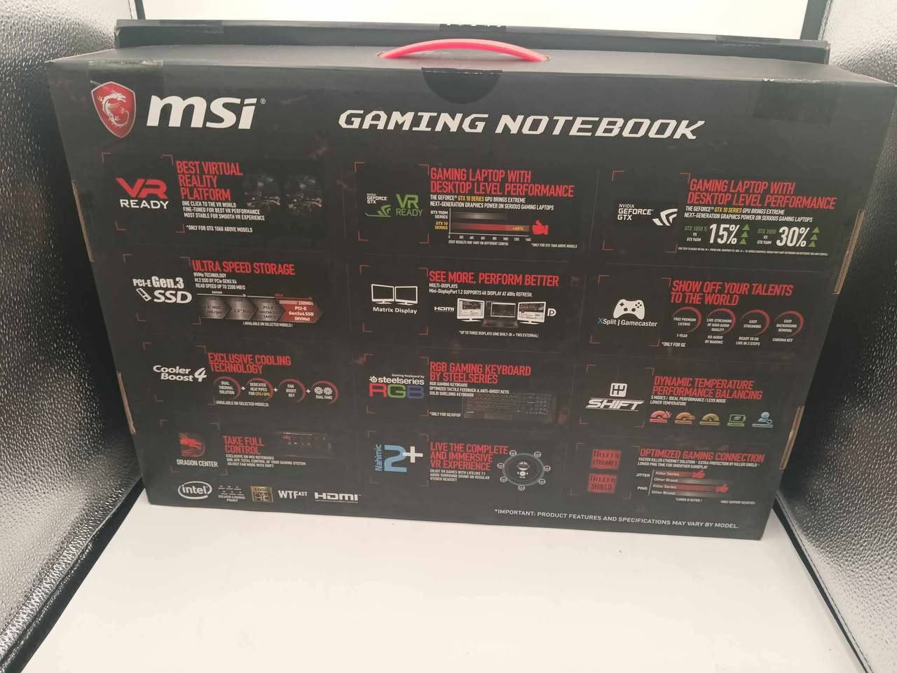 MSI GL72M 7RDX Gaming Laptop 17.3" GTX
1050 i7-7700HQ 16GB 1TB+128GB
السعر :600
***********
