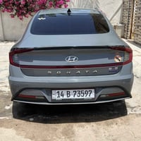 سوناتا مديل 2023 مصبوغه عام تغير لون تكسي دبي اسمنتي سياره نضيفه كلش م...