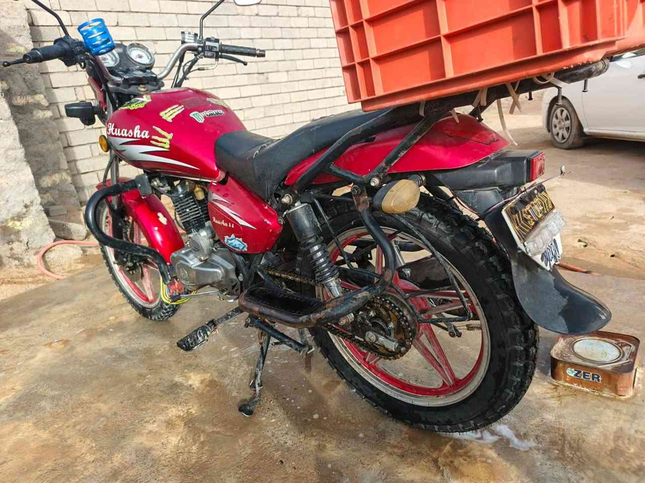 سلام عليكم دراجه هيوش هوندا مديل 21دراجه جاهزه من كلشي ميكنه،شرط بلادي مالتها مامفتوحه السعر 550 وبي مجال
*********** مكاني،بيجي،الحي،العصري، قرب البطاقه الوطنيه،
