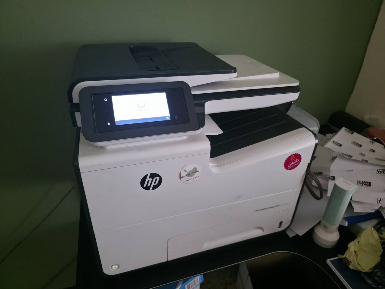 السلام عليكم
عندي هاي الطابعة للبيع
Hp 577

عدادها قليل  ١٤٧ الف صفحة فقط

وياها ست بطاله مال احبار واحبارها مليانه وكلشي موضح بالتقارير

ومسويلها ادامة قبل ٣ اشهر من عزلت المكتبة ولهسه ما ساحب عليها شي قوي

سعرها ٨٠٠ وبيها مجال

الي يريدها يتواصل وياي

***********

اذا ما تشتري وتدور كسره الله يرضى عنك عوف المنشور
