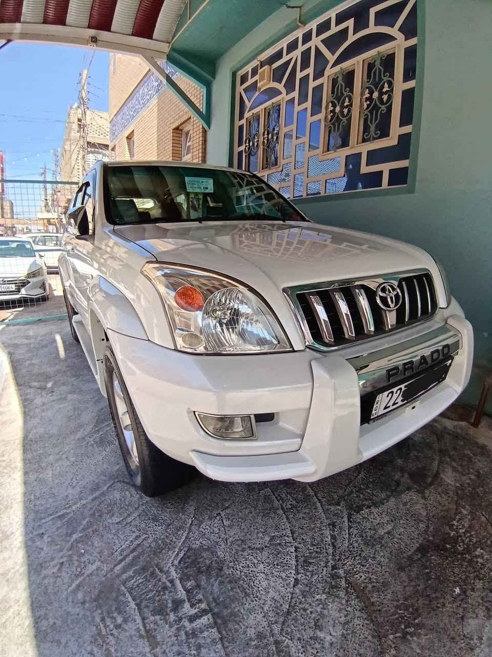 (برادو 2009 خليجي للبيع GX) 
4 سلندر 
دبل تانكي 
سبير تعليك
3 قطع تبريد 
7راكب
رقم اربيل الجديد 
أوتو
مكفوله كفاله عامه
َماشيه 170 حقيقي
كامره خلفيه 
شاشه 
سياره جديده مابيه نواقص
 مكاني؛ النجف الاشرف
للاستفسار: (***********)
