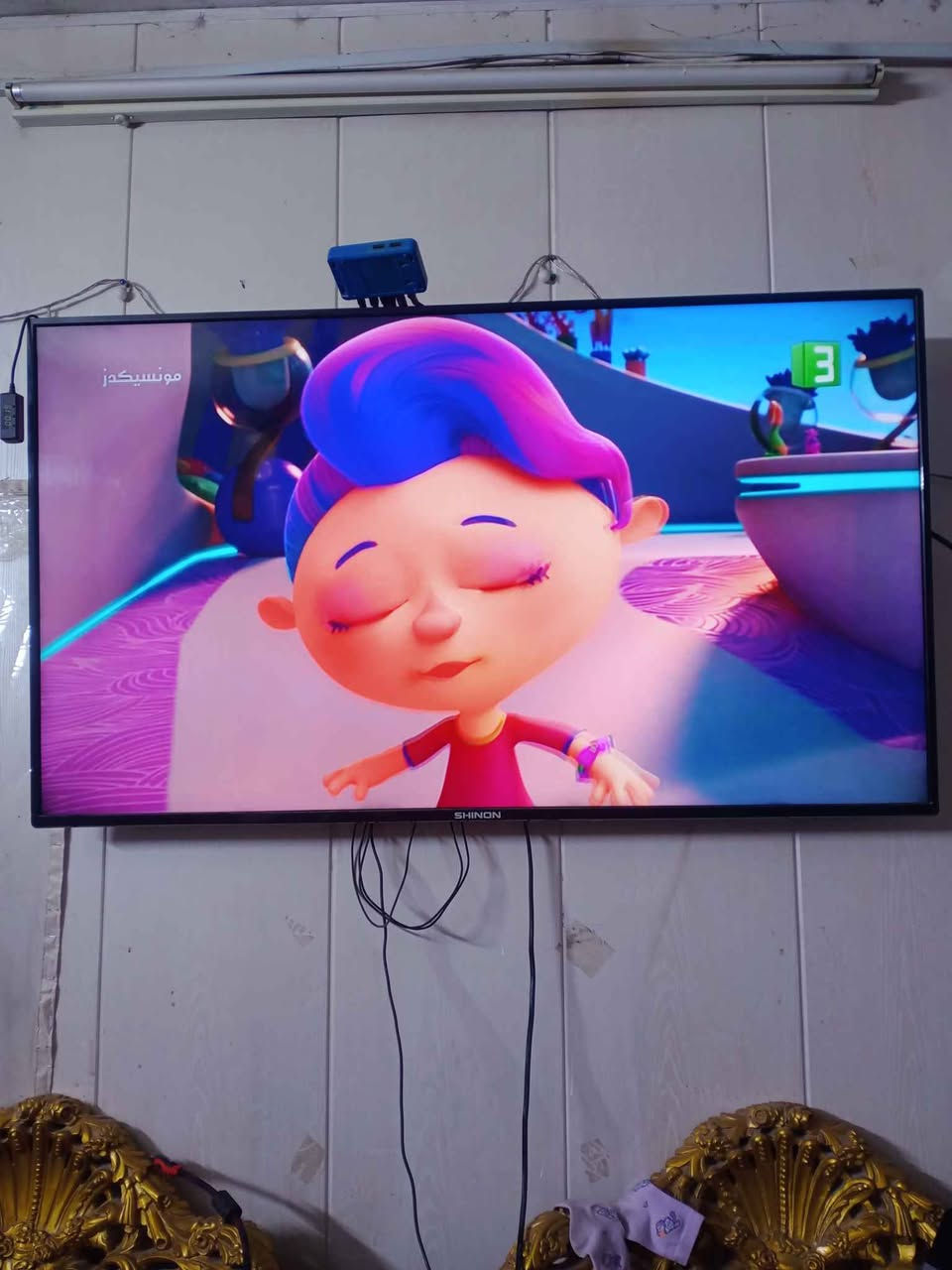 شاشه شنون حجم 50 انترنت شغاله وبلاديه على الشركة يوجد توصيل 
*********** بغداد, العراق
