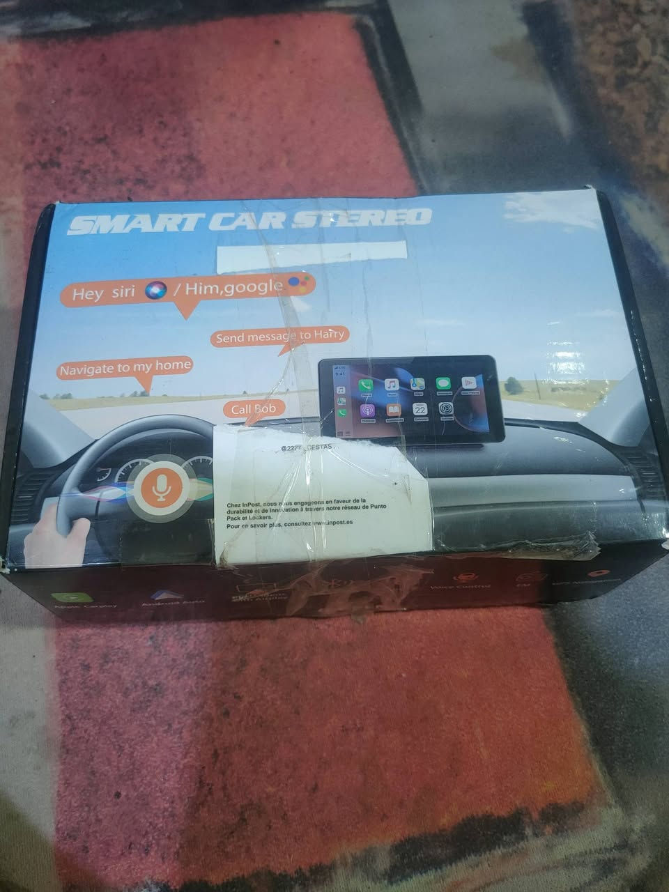 اغراض سيارات
جهاز راديو ذكي للسيارة مزود بشاشة لمس مقاس 7 بوصة تدعم أنظمة Apple CarPlay و Android Auto.المميزات الذكية: يدعم الاتصال اللاسلكي عبر البلوتوث والواي فاي، مما يتيح لك مزامنة دليل الهاتف، الإشعارات، تطبيقات التنقل مثل الخرائط، والموسيقى مباشرة من هاتفك الذكي.سهولة التركيب: يتميز الجهاز بأنه محمول ويمكن تثبيته على لوحة القيادة (Dashboard) دون الحاجة إلى فك ديكور السيارة الأصلي.التحكم: يتيح الجهاز التحكم الصوتي لإجراء المكالمات والبحث عن الاتجاهات، مما يساعد على القيادة بأمان أكبر.
السعر ٣٥ الف


**إذا كنت صاحب هذا الإعلان وتريد حذفه لأي سبب، رجاءا أرسل رسالة إلى الدعم الفني**