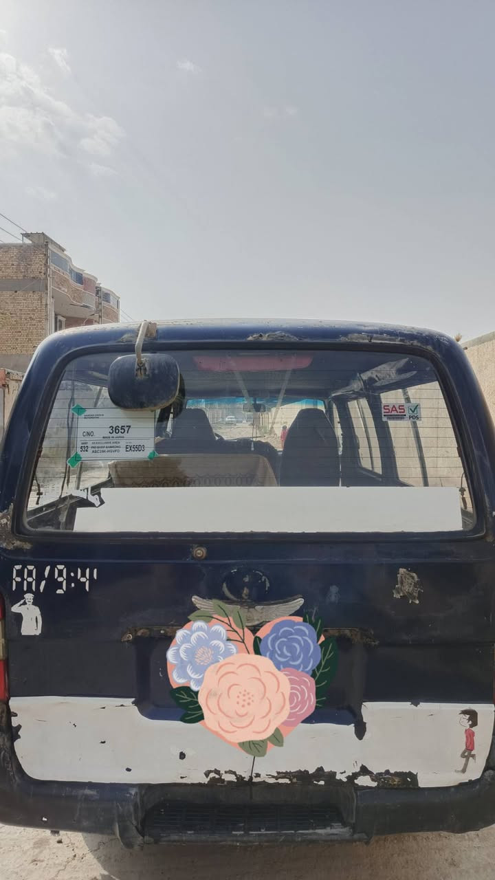 السلام عليكم كيه تيوته هايس محور كاز 14مديل 98ب20وبيهه مجال قضاء الرفاعي للاستفسار ***********
