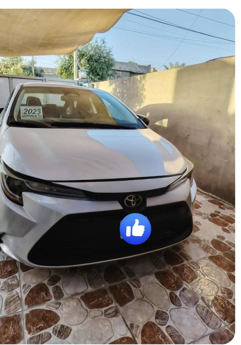 كورلا23 وراد امريكي ضررها ٣قطع جامرلق امامي السكن وباب وبونيد. رقم كركوك سعر ١٢٥. ***********
