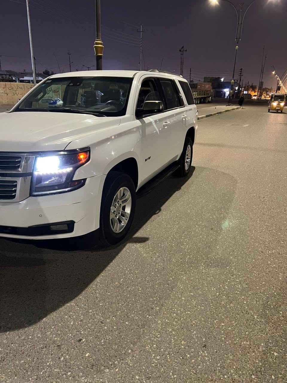 سلام وعليكم تاهو 2015 خليجي السياره بيه باب مصبوق فقط رقم بصره بسمي مكينه وكير كفاله حداديه تبريد تخم تاير كهربايات جاهزه مكان السياره بصره بيع او مراوس بسياره ناصيه السعر 285  المكينه ٥٣٠٠رقم الهاتف ***********
