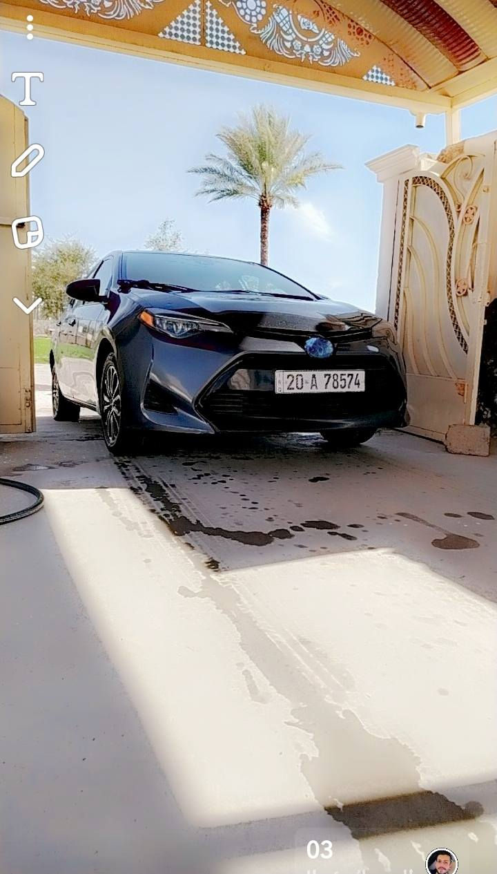 سلام عليكم أحبتي للبيع كورله موديل 18
الساره بدون ايرباك جكه مابيهه ضرر قطعتين ومال امريكه كلير قطعتين ادامه كامله الف مذب عليهه بسمي سنويه لل ٣٠ وهزه جديده  المكان ديالئ قرب القدس السعر 128 وبي مجال بصيط ***********
