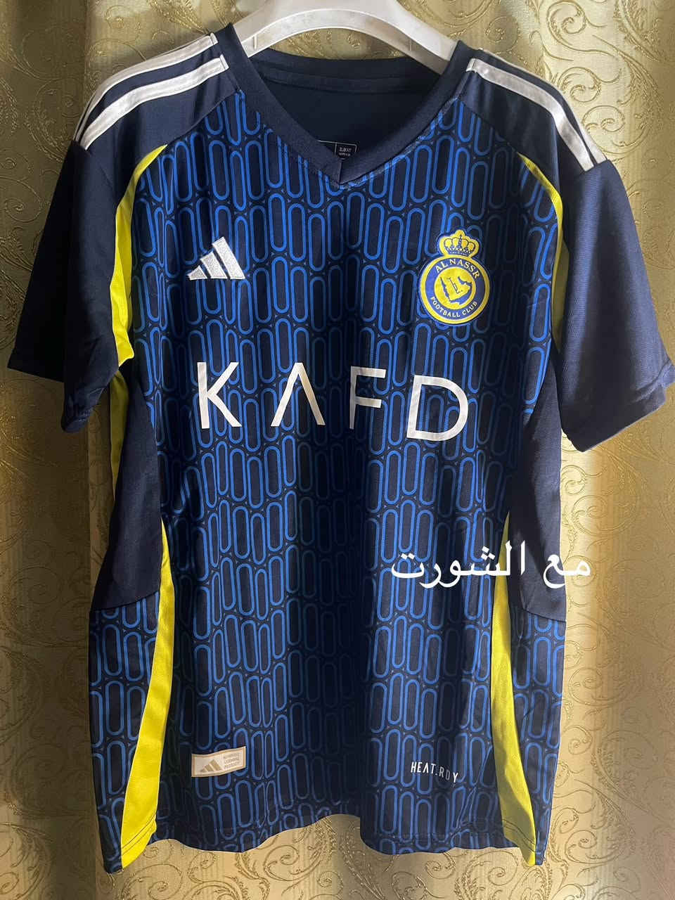 سلام عليكم
اي دريس سعر 5 الاف فقططط بيهم تايلندي وباله وجديد ونسخه لاعب ومشجع 
توصيل متوفر


**إذا كنت صاحب هذا الإعلان وتريد حذفه لأي سبب، رجاءا أرسل رسالة إلى الدعم الفني**