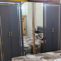 غرفه نوم تركيه 6 ابواب للبيع 6 قطع السعر 600 المكان المنصور الداودي لل...