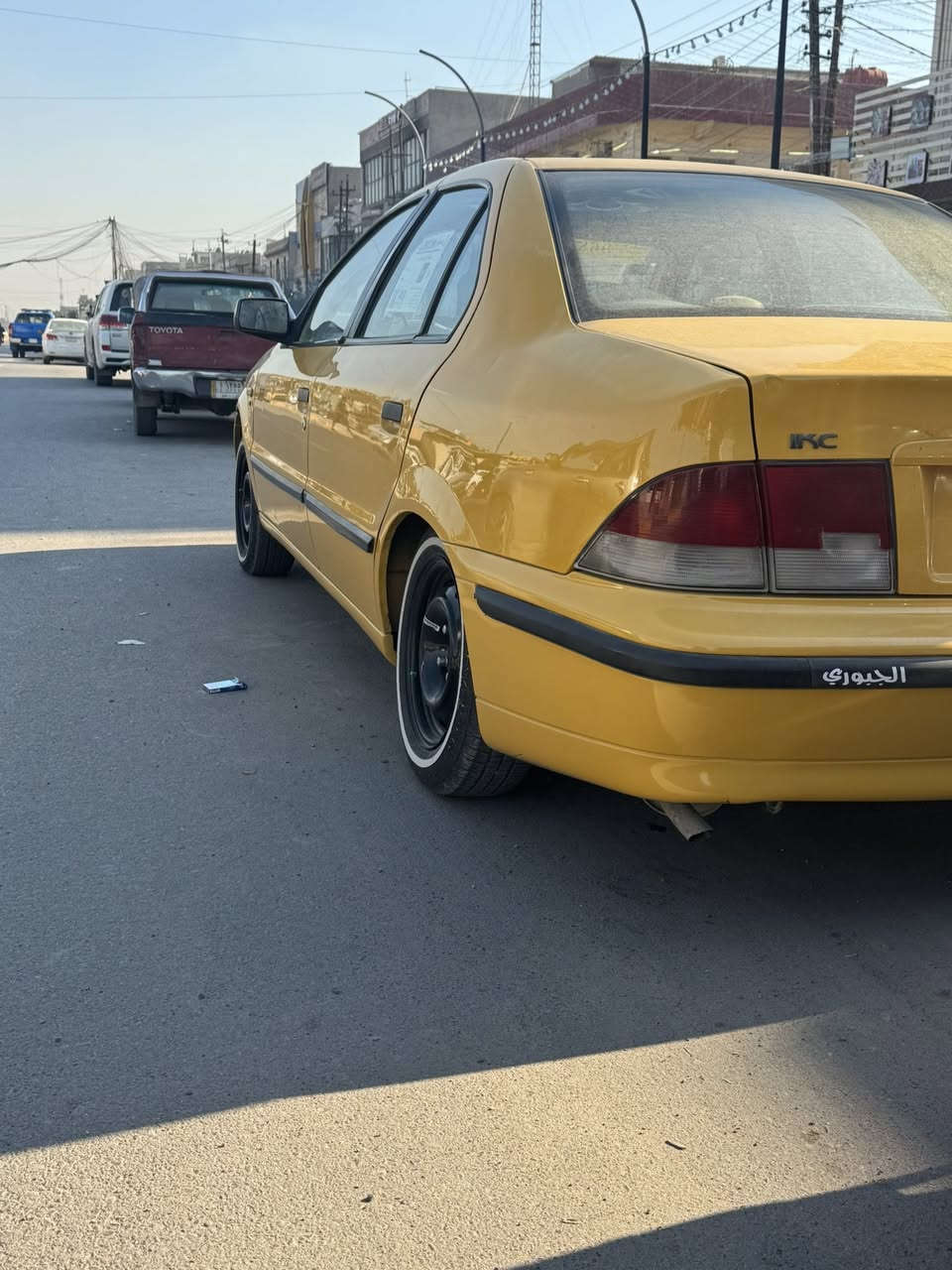 السلام عليكم سمند ٢٠١١ ساره صدر جديد مشط قبل يومين شاده دواخل دوشمه جديده تخم تاير نضيف كير مكينه خير من الله تبريد شغال بيها تعمير بالدوس وكصه البنيد بيها صبغ ولباقي كله بلادي جراد خفيف بالجنطه عليها هيئه ٦ شهر مرور ماعليها عارضها ٤٠ وبيها مجال ***********
