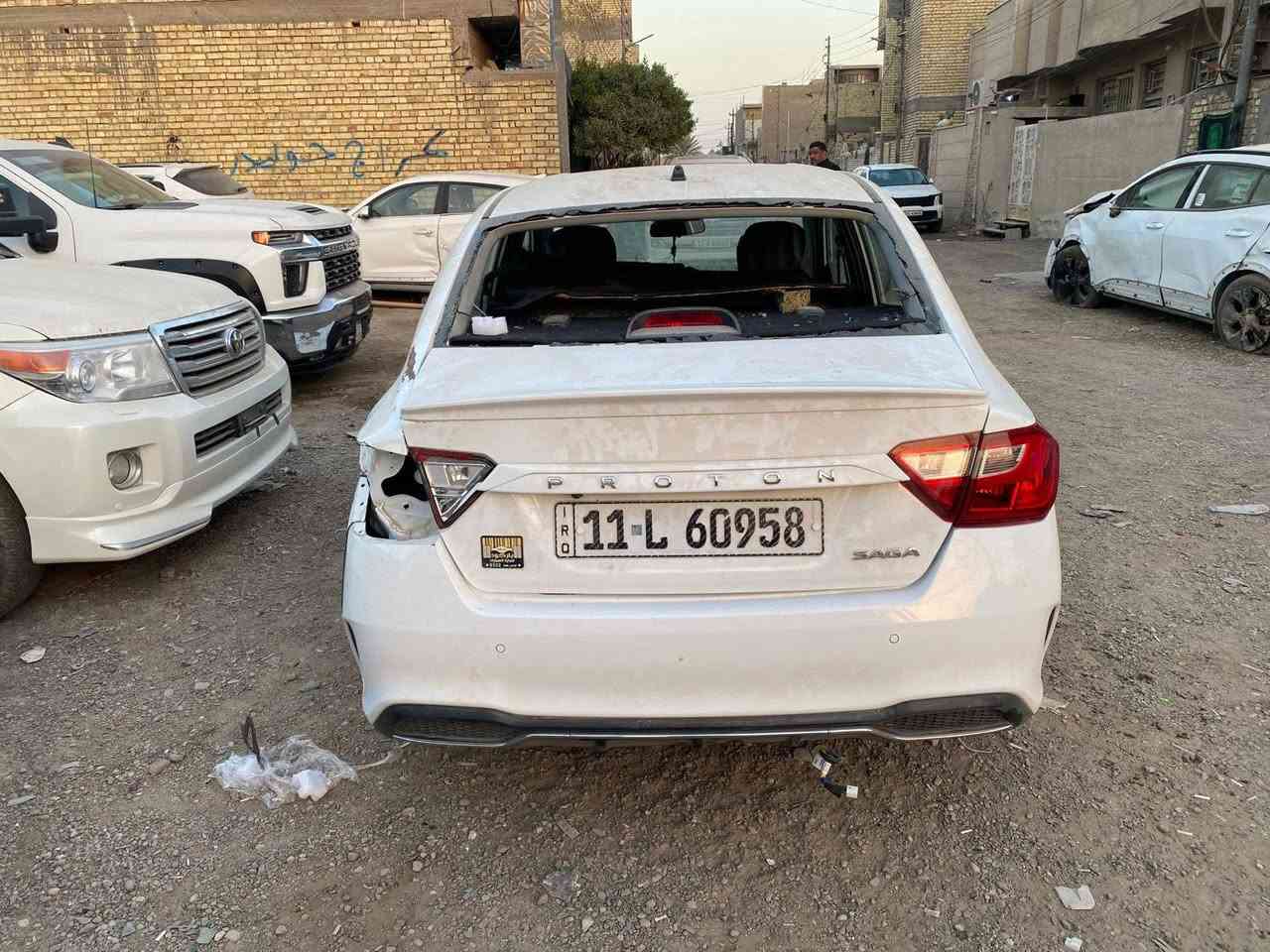 السلام عليكم للبيع بروتون 2024 رقم بغداد تحويل مباشر السياره سابقآ كفاله وحالين بيها ضرر بسيط مكينه وكير شغالات السياره وياها غراض العنوان بغداد حي النصر رقم الهاتف ***********
