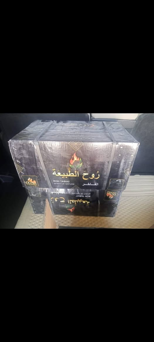 🔥 فحم روح الطبيعه  🔥
✅ لا صداع لا دخان 
✅ اشتعال قوي وثابت
✅ يدوم لفترة أطول
✅ قليل الرماد وبدون روائح مزعجة
✅ الوزن 10كيلو
فحم طبيعي 100/100


**إذا كنت صاحب هذا الإعلان وتريد حذفه لأي سبب، رجاءا أرسل رسالة إلى الدعم الفني**