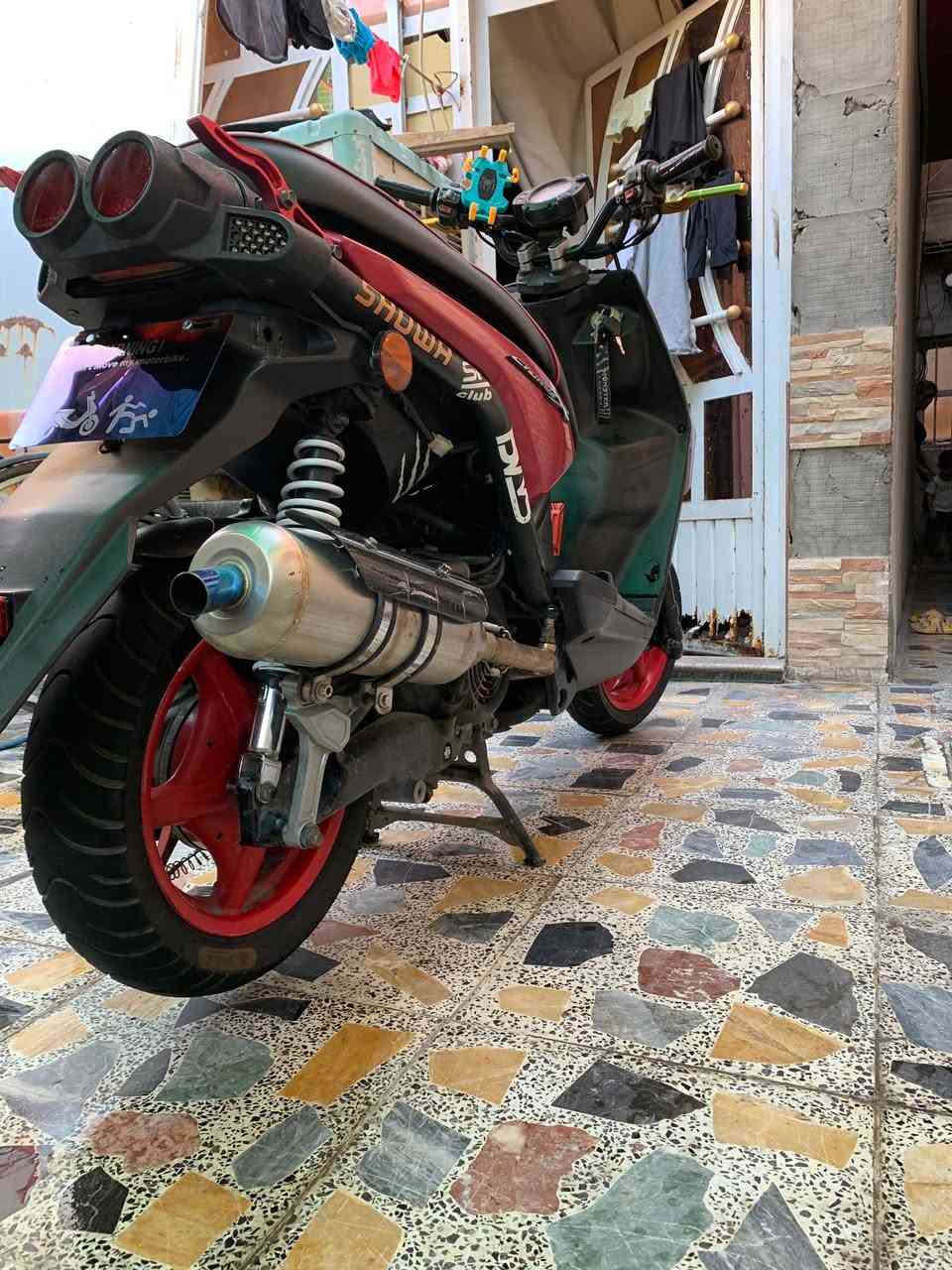 السلام عليكم 
دراجه سكنس جبلي 🏍️
البيع فقط!!
دراجه مكفوله كلشي 
ختم واحد ويا مكينه 🔢
ألون 🍒 كرزي 
صالنصه بوري عدل اصليه
تزويد بلادي يدات بريك NSY لون ذهبيه 🔱
فراك بريكNSY الون كرزي 🍒
سبايدر كرزي 🍒 
رقم☑️
موديل 2014 
دراجه برغي ممفتوح بيها  ناعمه
السعر 1200$مليون 200
رقم هاتم ***********☎️
عنوان بغداد البياع
