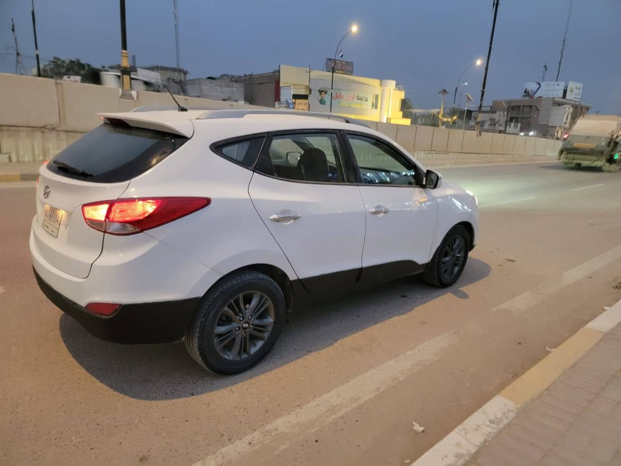 ألسلام عليكم توكسان موديل ١٦ خليجي بيه رشات خفيفه بدون اي داخل السعر 107  مكاني بالحله بيه مجال كلش بصيط ***********
***********
