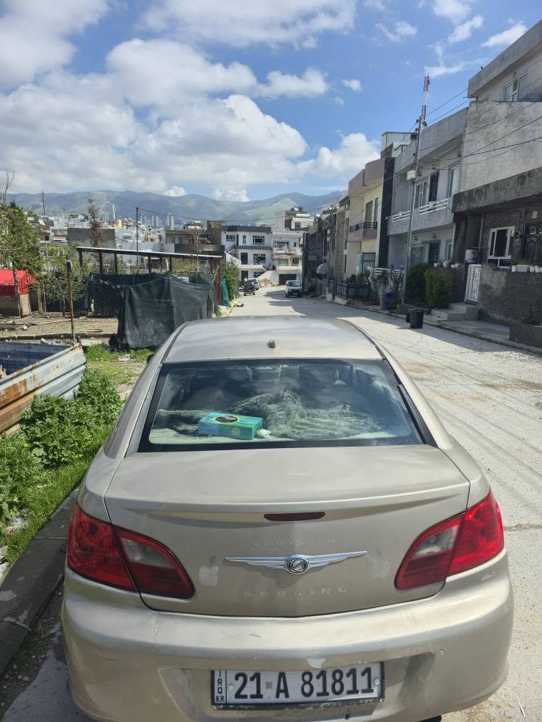 کریسلەر سبرینگ
مۆدێل 2009
کامل بۆیاخ نیە بە کامل بۆیاخ ئەیفرۆشم
ئێرباگی نەتەقیوە
پێش و پشتی کەپسە
سەنەوەی تازەیە بەناوی خۆمەوەیە
پێش و دوای تازە داگیراوە
لە سلێمانییە سەیارەکە
***********
گۆڕینەوە نیە تەنها فرۆشتنە السليمانية, العراق
