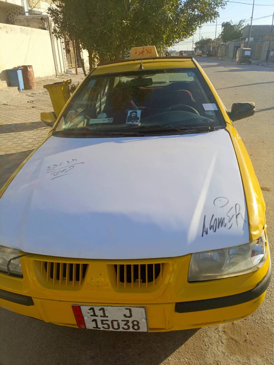 سلام عليكم سياره سمند موديل 2009 ليموني سياره قبل يومين شديت الها محرك جديد والكور اشتغلته من جديد الكلج جديد حداديه وره وصدر ابحاله جيده  اسياره مبدل بيها بنيد أصفر  سنويه ل29 سعر السياره 31 وبيها مجال حك الجيه باقي التفاصيل اتصل وتدلل*********** مكان بغداد الحسينيه الراشديه
