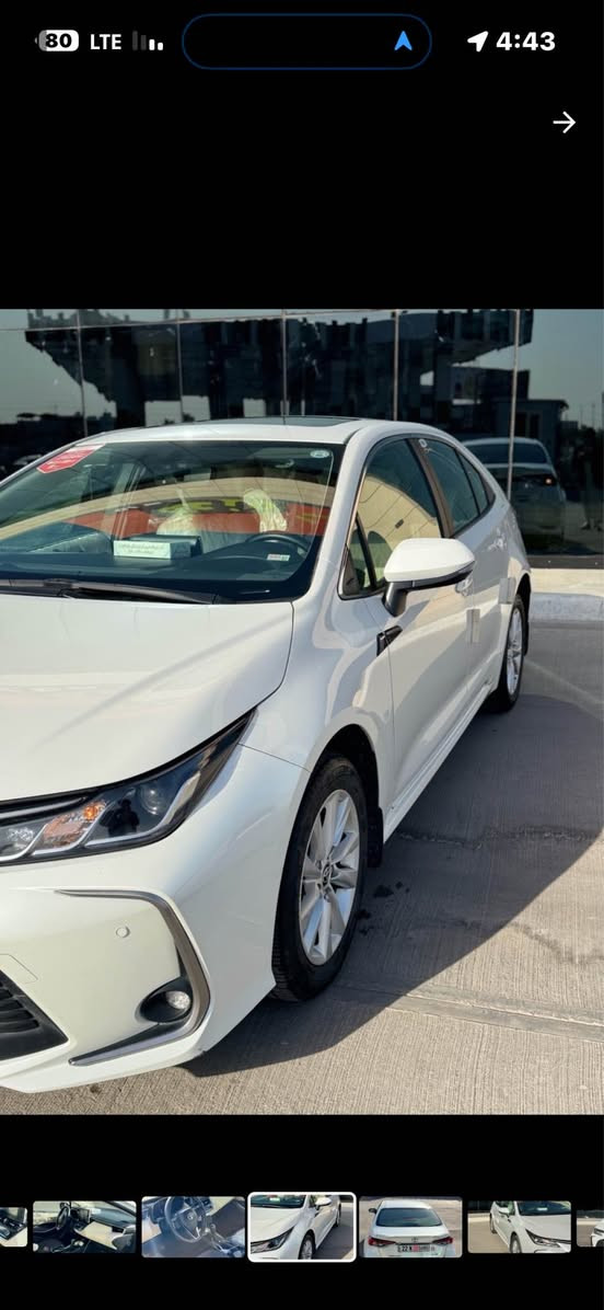 كورلا ساز 2024 خليجي بانزين بعدهي بضمان ماشيه 3500 الف سعر 188 بيه بارد باب صندوق تحت رقم شبر فقط
توصل وتساب *********** البصرة, العراق
