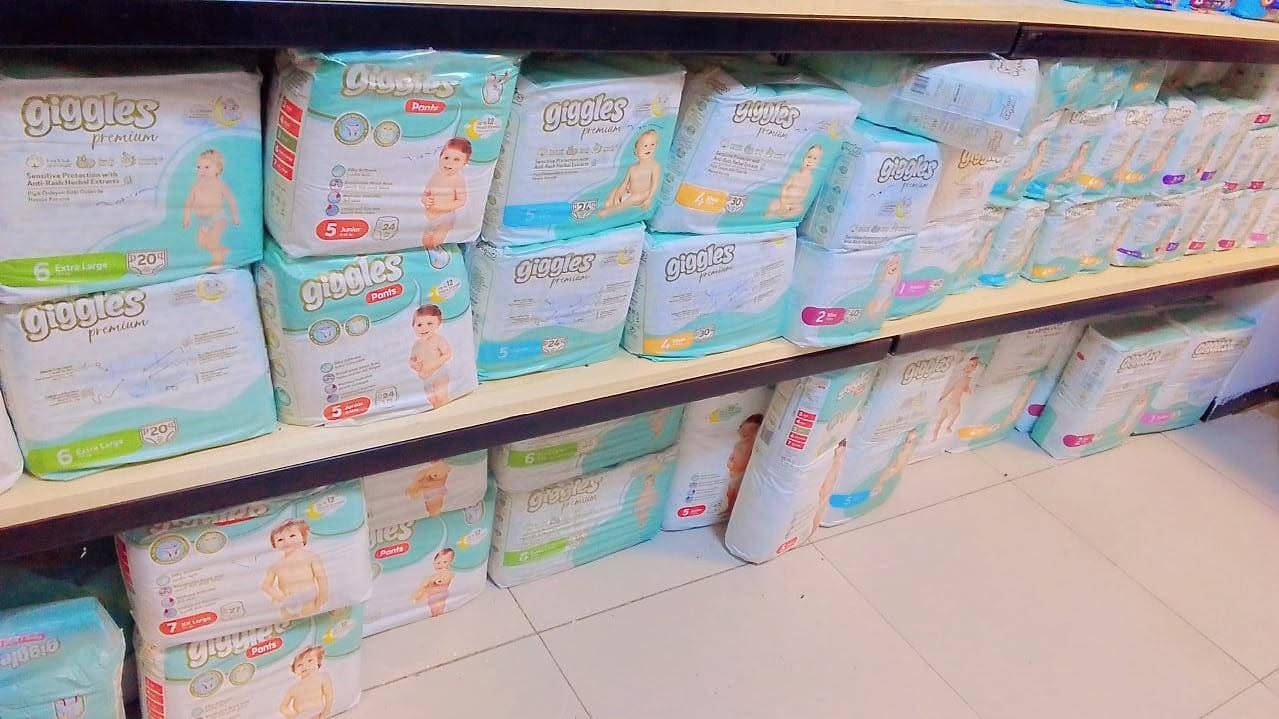 مركز الطفل للحليب والحفاضات والمستلزمات الطبية.. 
توفرت حفاضات أطفال كيكلز giggles حفاضات مانعة التسرب صحية ينصح بها الأطباء 
متوفرة بكل الأحجام والأرقام ومتوفرة حفاضات أخرى للاستفسار خاص أو واتساب 
***********
