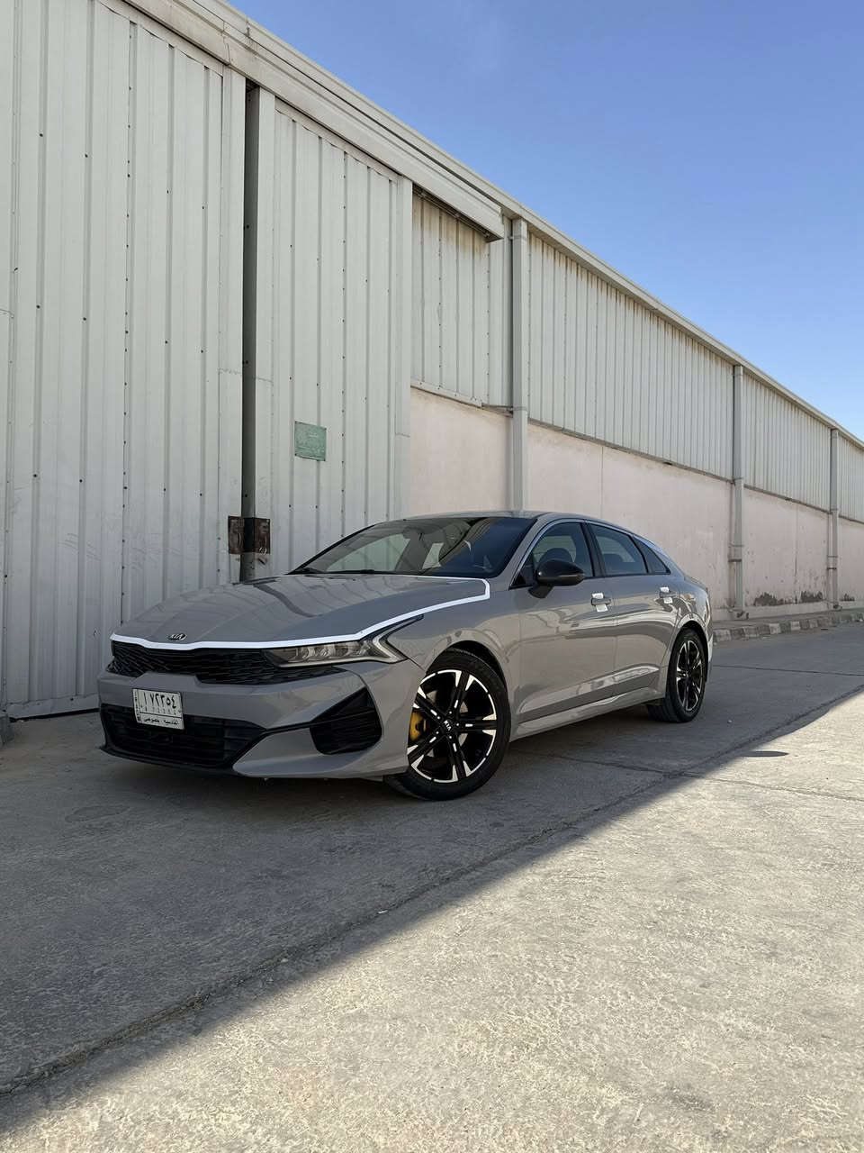 K5 2021 gt lien
ماشية 83 
لون إسمنتي حادثها  تبديل بنيد وجاملغ الأمامي فقط مع صبغ الباب توحيد لون 
سيارة نضيفة ماناقصها شيء
رقم قادسية معوقين باقي اقل سنة وتصير حرة 
السعر 155 وبيها مجال 
***********
