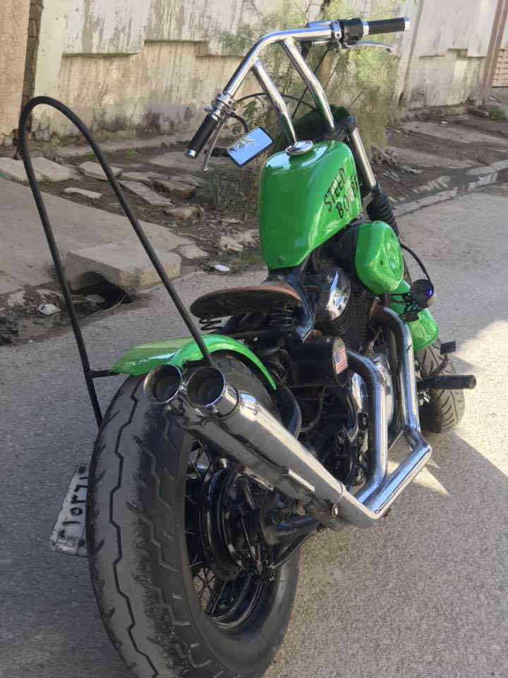 هوندا ستد بوبر  مكينة 400 
دراجه فول تزويد ومناقصها كشاية 

كابريتر جديده 
تخم بلكات 
ستيرن جيكانو ببر عمل ثقيل وليس تجاري 
صلنصات تعليك صوت دوية رعب 
بجم سبورستر 
تانكي فايبر كلاس انسه لزنجار 
الف متذب عليها 
 
دراجة بلواقع احله من صور نصبه تخبل وترايها بعد احلى 
دراجه كلها عل ايدي مكينه خرسه شرط متسمع صوتها 

رقم بغداد لوحه وسنوية وشرط تحويل 
ا
 ديالى بعقوبة ***********
السعر 15 ونص ومجال قليل
