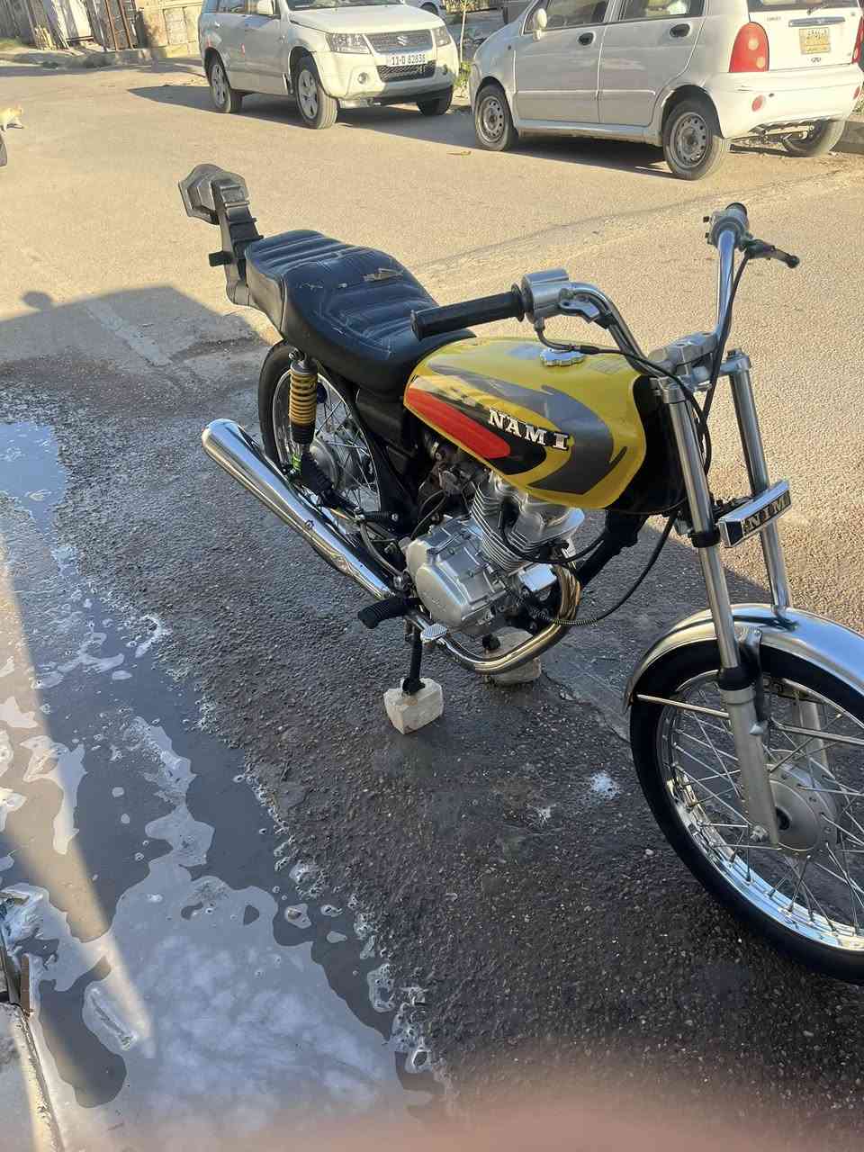 السلام عليكم دراجه للبيع نامه شلامجه حربي دراجه تعمير جديد شاصي نامه البوري الرفيع ما ناقصها شي كفاله السعر 600وبيها جمال مكاني بغداد البياع


**إذا كنت صاحب هذا الإعلان وتريد حذفه لأي سبب، رجاءا أرسل رسالة إلى الدعم الفني**