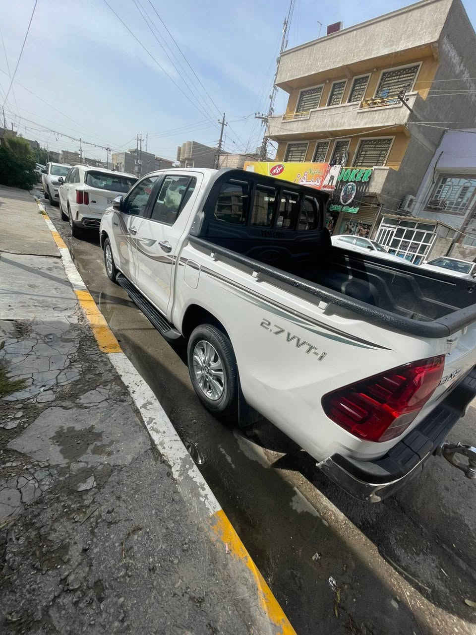 السلام عليكم
هايلوكس 2017 كير واتماتيك سيارة جديدة كارتون ماشيه 95 الف وضع شركه مكفوله كفاله عامه مواصفات فول كويتي ساير تخم تاير حداديه سبير ما نازل تحكم استيرن رقمه واسط دولي بسمي سنويه مجدده لل 31 مشروع وطني سعره 255 وبيه مجال  ،،،مكانة بغداد ،والسيارة احلى من الصور 
‏‪077-114-43085‬‏
‏‪077-291-53095‬‏


**إذا كنت صاحب هذا الإعلان وتريد حذفه لأي سبب، رجاءا أرسل رسالة إلى الدعم الفني**