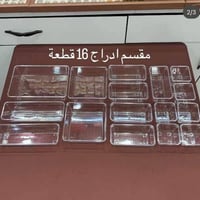 أدراج أكريلك • ١٦ قطعة • تنظيم مكياج