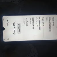 جهاز للبيع A15 الذاكره 128 البطاريه 5000 الجهاز مكفول نضافه 90  السعر1...