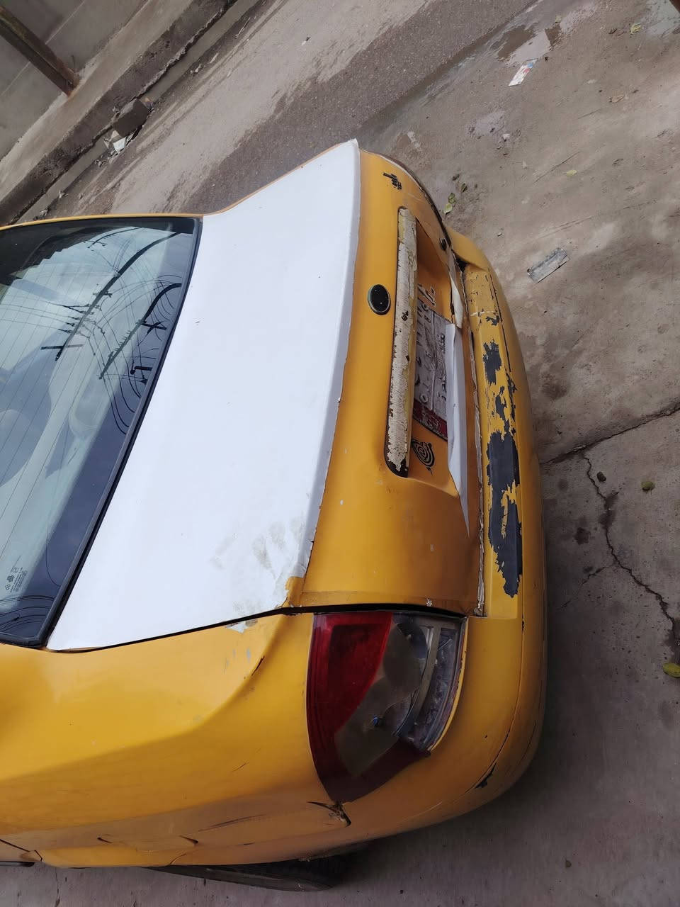 سيارة طيبة صفرة ٢٠١٥ بأسمي كير مكينة حدادية كهربائي كفالة والكشر تشوف بعينك سيارة على ايدي مال جناي هذا رقمي *********** السعر ٣٠ مدينة الصدر الاورفلي
