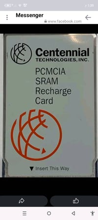 +3 تتراوح أسعار بطاقات Centennial PCMCIA SRAM بين $60 إلى $150 تقريبًا...