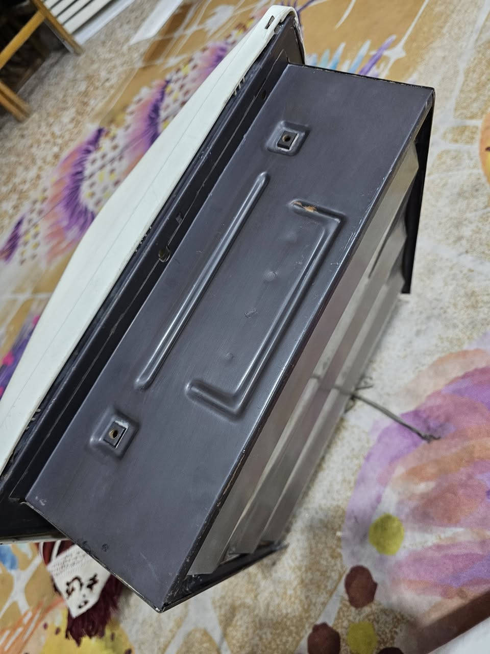 مفرغة هواء نوع ناشيونال ياباني أصلي قديم استيراد المنشأة العامة التجارية العراقية بحالة ممتازة سحب وتفريغ اتجاهين ماطور بلادي ضمان ثلاث اشهر. الحجم الكبير 34 سم مربع
 السعر 60 الف


**إذا كنت صاحب هذا الإعلان وتريد حذفه لأي سبب، رجاءا أرسل رسالة إلى الدعم الفني**