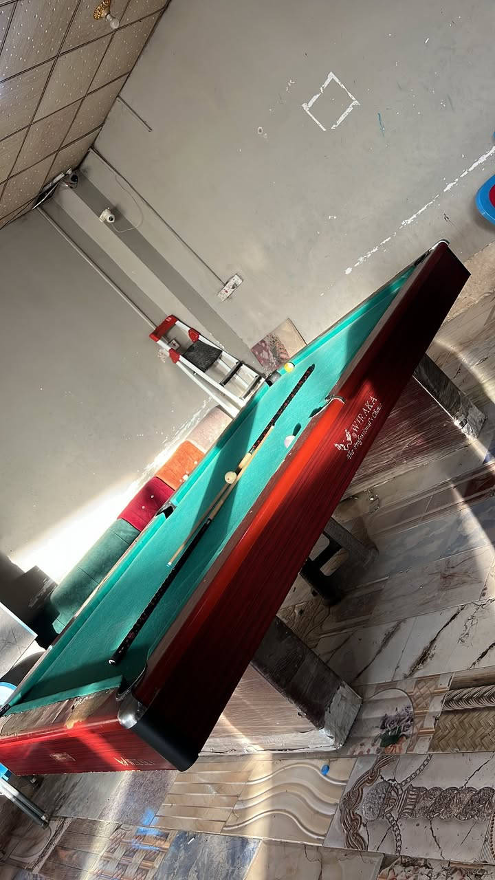 سلام عليكم ميز بليارد ويركا
عدد ٢للبيع او مراوس بميز سوبر ماستر 
مع الاتفاق سعر ٦٥٠ الواحد 
***********مكاني كربلاء عون مقابل مدينة سيد الاوصياء
