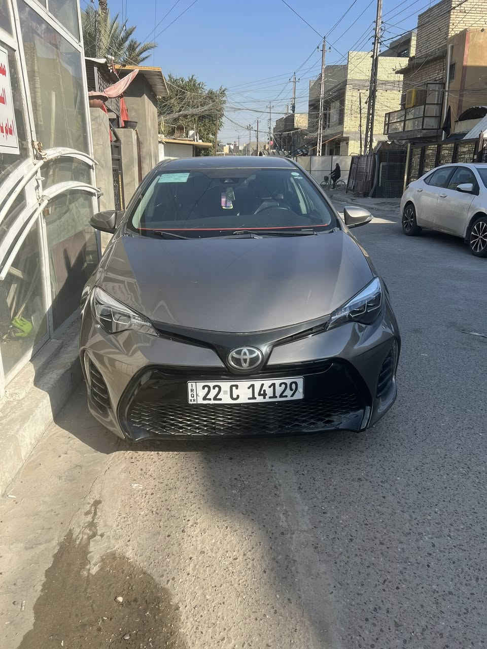 السلام عليكم شباب
كورلا وارد امريكي se ياباني ✅
رقم اربيل ✅
تحكمات ستيرين ✅
شفتات سرعة ✅
تحديد مسار ✅
رادار توقف ✅
نظام قيادة  ايكو وسبورت ✅
اشاير بالمرايات ✅
السيارة كير مكينة وتبريد خير من الله مكفولات ✅
حادثها موضح بالصور السيارة ما مبدل بيها ولا قطعة ليبل واحد 
بالعراق انطخت بالجاملغ الخلفي والباب انصبغ ويااها للجمالية 
يعني قطعتين صبغ 
شباب السيارة بدلت الها باتري جديد وتايرات قبل فترة 
وداينمو جديد السيارة حالياً جاهزة وخير من الله 
تحويل ثاني يوم 
السعر130 وبيها مجال شي بسيط 
مكان السيارة بغداد حي العامل 
 واتساب ***********
