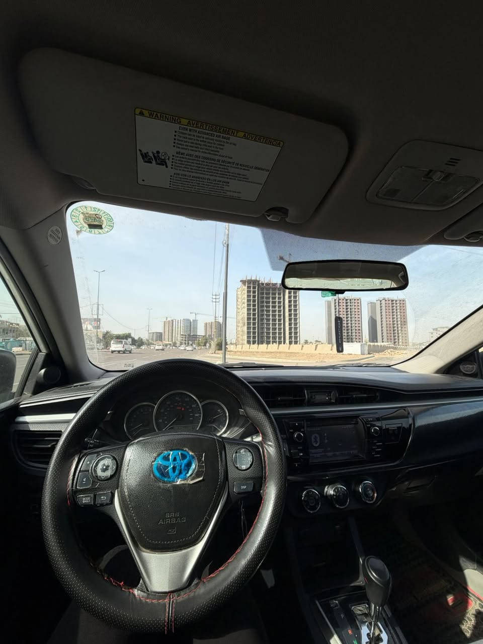 كورلا 2016 ماشيه ٩٠ ألف سياره حلوه ونضيفه بدون كل نقص وارد امريكي حادث بنيد وشويه جاملغ السياره باسمي تحويل ثاني يوم سعر 118وبيه مجال مكان بغداد ***********
