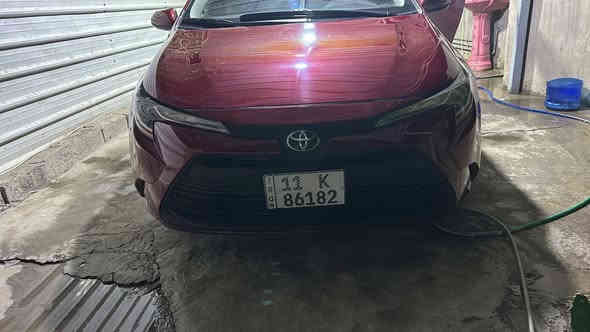 كورلا للبيع وارد أمريكيLE موديل 2024 ماشيه 14 الف بدون تبديل بيه جاملق، بنيد مصطلحات نفسهن صور حادثة بالمنشور مامكاني بغداد جسر ديالى السعر 160$وبيه مجال ***********
