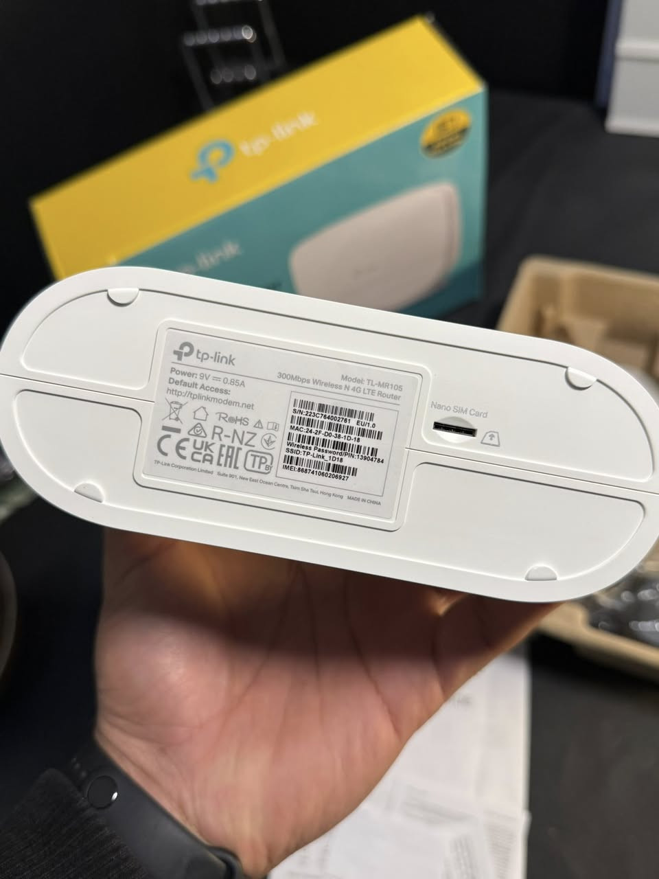 راوتر سيمكرت


**إذا كنت صاحب هذا الإعلان وتريد حذفه لأي سبب، رجاءا أرسل رسالة إلى الدعم الفني**