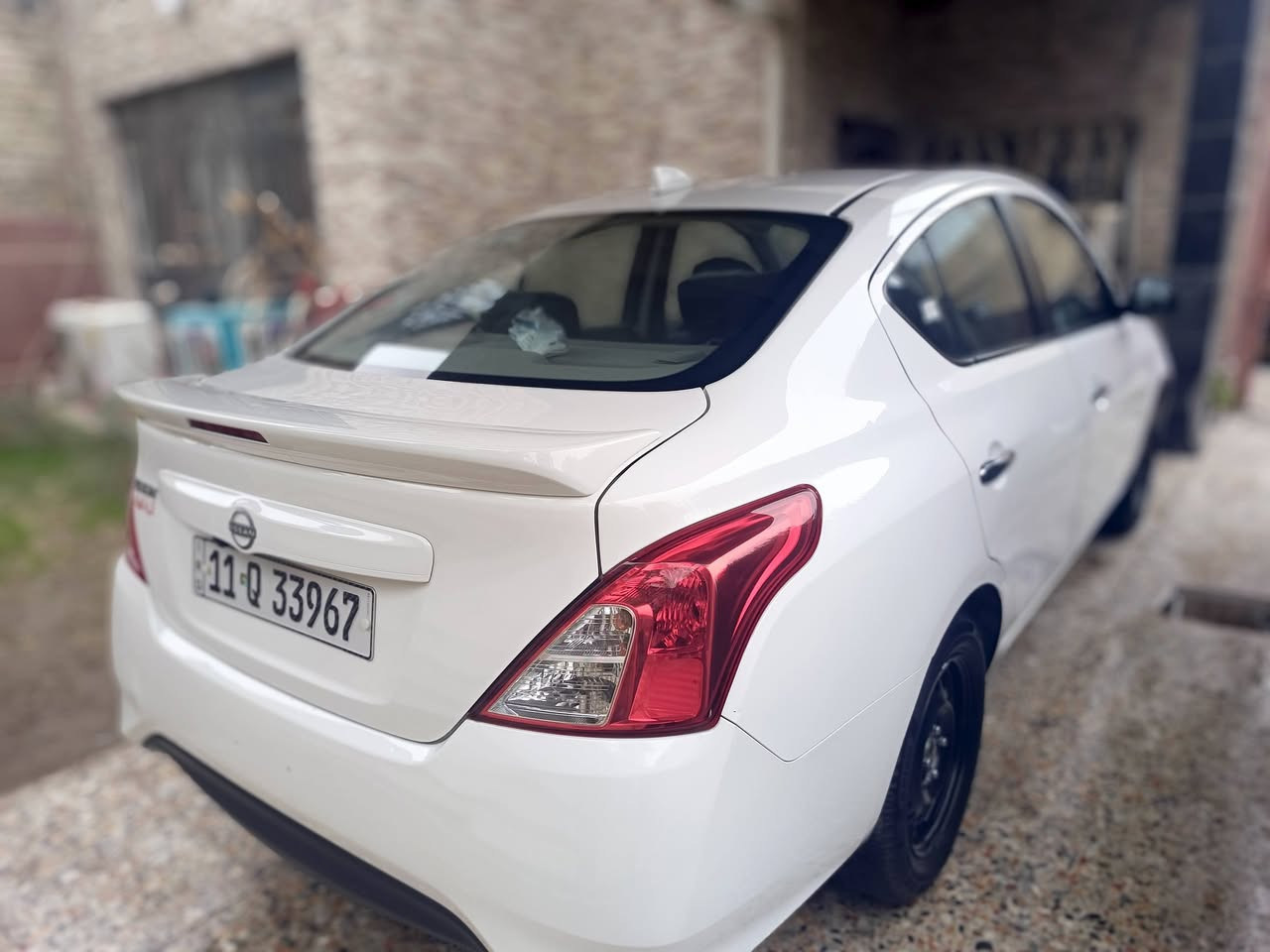 ١- نيسان صني 2024 الهندي
٢- ضمان شركة نيسان السور
٣- ارضيات و دوشمة المقاعد 
٤- شاشة ذكية و كاميرا خلفية
٥- تحكمات ستيرن 
٦- تحكم بالمري الجانبية
٧- اشارات جانبية بالجاملغ
٨- كبات تركيب جديدة بوضع الشركة
٩- تبريد ثلج معروف + تدفئة
١٠- سبير جديد ما نازل ابد
١١- نظام مانع انزلاق
١٢- قطعتين جام كهرباء فقط
١٣- السيارة جديدة و مكفولة من البارد و الصبغ 
١٤- ماشية 6000 كيلو / استخدام قليل جداً
( السعر 125 ورقة ).    مكاني بغداد
للاستفسار  اتصل او راسلني واتساب و تدلل/ ***********
