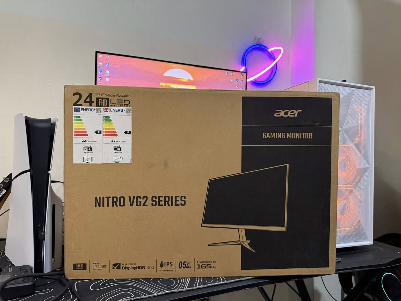 شاشه acer 
FHD
IPS 165hz
0.5ms 
24 inch 
للبيع صراحه ماعرف شكد تجيب قيموه  وان شاء الله خير


**إذا كنت صاحب هذا الإعلان وتريد حذفه لأي سبب، رجاءا أرسل رسالة إلى الدعم الفني**