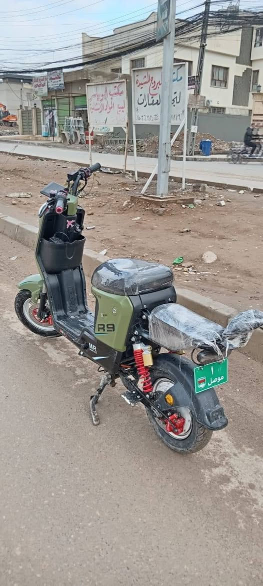 ار تسعه للبيع نضيف 
شغال يمشيك 20 لو 30 كيلو حسب سرعه 
5 بطاريات نضاف ملف عقل شرط 
سرعه 50 تايرات جدد بريكات دهن
عنوان موصل ايسر حي الكندي 
سعر 235 قفل قفل قفل 
***********
خاص ماجاوب احد. ع رقم فقط 📌
