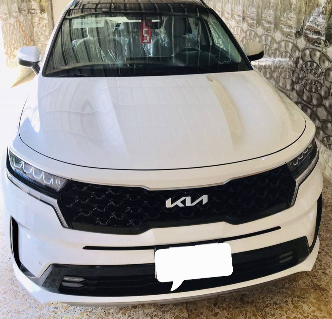 بسم ﮼الله ﮼الرحمن ﮼الرحيم
 للبيع سورنتو موديل 2023 رقم بغداد E بأسمي زيرو على وظع الشركه  ماشيه (21)   بعدهي بتراب الشركه مكفوله كفاله عامه حتا من الشخط حتا الدعاميات مكفولات من الشخط الموصفات
بانورامه
حجم 6 سلندر
كير ماوس
تشغيل عن بعد
هناد بريك بصمه
الصندوق كهرباء‏
/دشبول الوان
/ قبضات ابواب المنيوم.                           
حجم الاطارات 235/55R19
لايت عدسات/كشافات زينون                                      
بك لايت LED
مقود جلد شفتات مقود/مثبت سرعة/
عدد المقاعد 7/مقاعد الاماميه كهرباء                            
بردات خلفيه/حساسات امام خلف
تبريد شاشه ٣قطع تبريد                           
نظام مانع تزحلق/‏ABS
شاحن موبايل واير لس                          
اشاير بالمري والمري قابلة للطي 
مخرج AUX/مخرج USB
‏BIuetooth/                      
تطعيم الدواخل اسود لماع
‏( comfort - eco- sport - smart)
 السياره مكفوله كفاله عامه 
السعر(280} الشراي يتصل 
***********
*********** المحاويل, بابل
