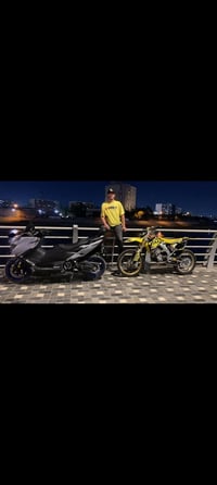 للبيع SUZUKI RMZ 450cc Super cross موديل 2010  اكبر حجم عميه مال حلبات...