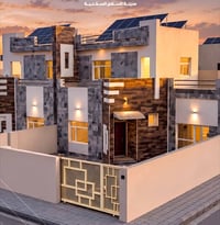 بيت للبيع طابو صرف في مجمع السلام السكني مساحته ٢٠٠ متر ركن   الواجهه ...