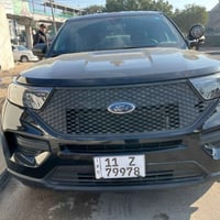 مكلف بالنشر ،، للبيع  .. فورد أكسبلور بوليسي 2023 اللون اسود حادث فقط ...