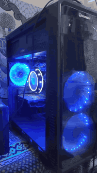 تجميعة للبيع  رام ١٦ ddr4 كرت rx550 4g تخزين ١٢٨ g ssd Hdd 500 g مذر ب...