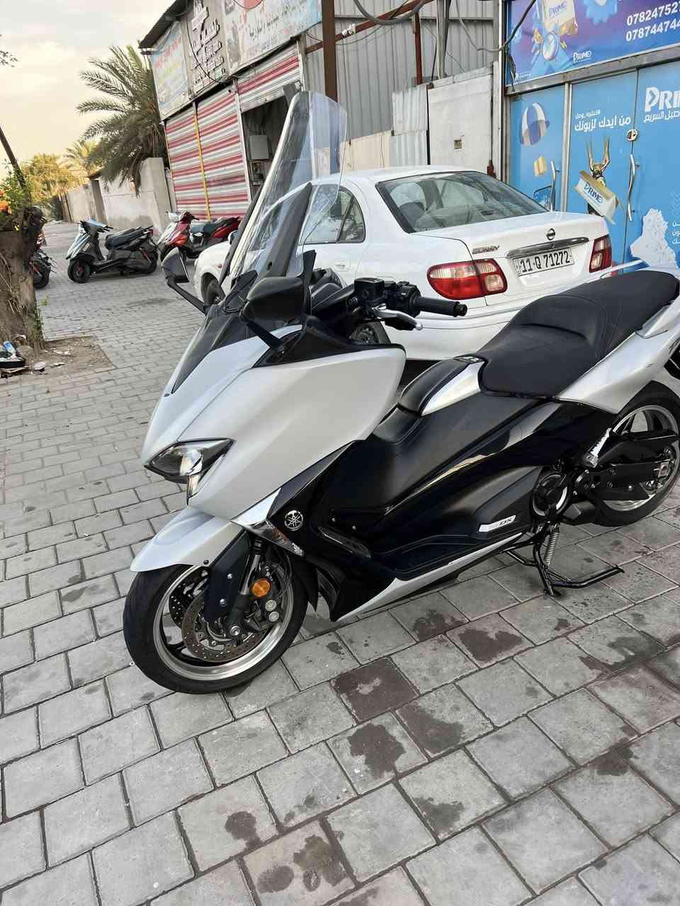 معرض الواثق لتجارة الدراجات النارية
متوفر ياماها تي ماكس 530 2019 DX
عداد الممشى 29,000 كفالة عامة رمبة الدراجة 

للاستفسار اتصل وتدلل 
***********
***********
