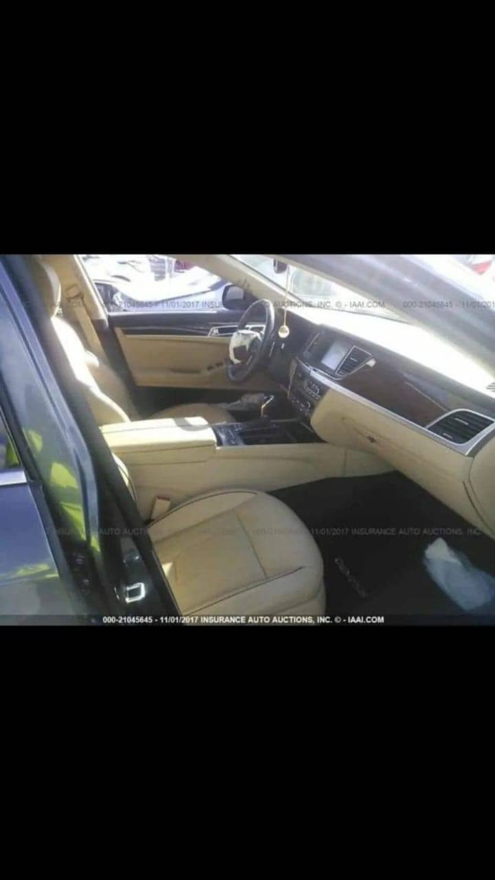 جينيسس 2016-G80 – فئة بريستيج (Prestige)
⚙️ المواصفات:             
المحرك (V6) بسعة 3.8 لتر يولد قوة 311 حصان
 تو ويل
 1. شاشة معلومات ملونه مقاس 7 بوصه وسط العدادات التقليدية+ شاشة معلومات وترفيه مقاس 8 بوصة تدعم ملاحة وابل كار بلي واندرويد أوتو
 2. المقاعد جلد فاخر (نابا)
 3. كشنات أمامية كهربائية (12 وضعية)+ تبريد وتدفئة 
 4. رادار أمامي، خلفي، وجانبي نقطة العمياء
 5. تحديد مسار + تنبيه الخروج عن المسار
 6. علامة ترحيب (شعار جينيسس) عند الاقتراب
 7. حساسات أمامية وخلفية 360 درجه
 8. مرايا تعتيم ذاتي + قلاب + هيتر + شعار جينيسس
 9. زجاج دبل عازل
 10. لايت LED نهاري وليلي + عدسات زينون عالي/واطي أوتو
 11. خاصية الصعود المريح (الكشن يرجع للخلف مع الستيرن عند النزول )
 12. خفض صوت التبريد والصوت تلقائياً أثناء الاتصال
 13. نظام صوتي Lexicon بـ 17 سماعة
 14. فتح صندوق  تلقائي عند الاقتراب
 15. 4 وضعيات قيادة: عادي – إيكو – سبورت -ثلوج
 16. ستيرن كهرباء 
 17. كير  8 نمر
 18. شفتات ستيرن
 19. بانوراما كامل
 20. خزن ميموري لوضعيات الكشن
 21. سايد بريك بصمة
‏ 22. Auto Hold
 23. بردة خلفية كهربائية تنزل عند الرجوع للخلف + جوانب 2 خلفيات
 24. تبريد 3 مناخات منفصل
 25. جام أوتو (4 جام)
 26. تدفئه بالستيرن + اهتزاز بالستيرن
 27. مانع تصادم+ قياده ذاتيه+ مثبت سرعة ذكي يحافظ على المسافه بينك وبين السيارة الامامية
 28. بانوراما ثلاث وضعيات
 29.ترحيب عند الاقتراب وبصمة ابواب وصندوق ذكي —————— للأستفسار ***********
    🚫  رقم بغداد 🇮🇶السعر 158قفل
