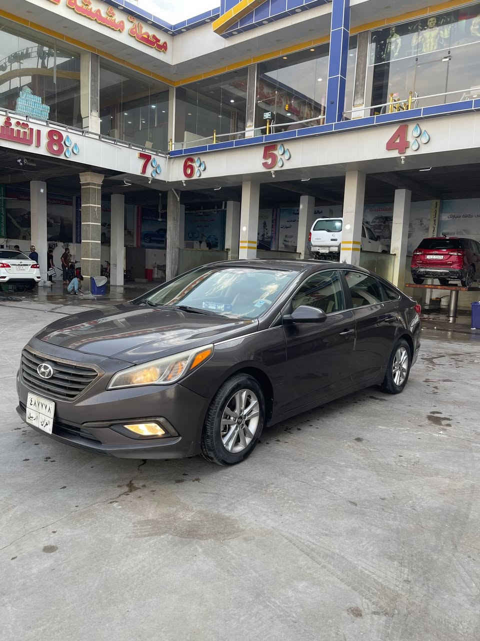 سلام عليكم رمضان كريم للبيع سوناتا موديل 2017 وأرد امريكي صبغ جاملغ امامي فقط والباقي كفاله من الضربه والتبديل والصبغ والفتح سياره ليبل واحد محرك 2400 محرك كير تبريد حداديه كفاله سياره جديده دواخل ملكي رقم اربيل بإسم شركه تخويل وكاله بلخدمه سعر 110//***********/عنوان بصره قضاء الهارثه
