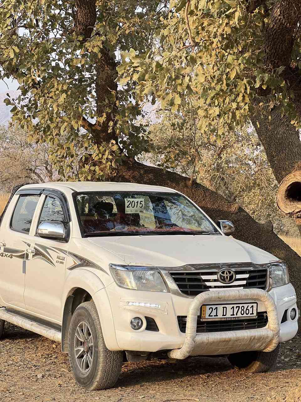 بۆ فرۆشتن TOYOTA HILUX 2015 سەید نەهرۆ بتڵ بۆ فرۆشتن سەیارەکە هەموو گیانی بەشەرتە بۆ زانیاری کاملی سەیارەکە چات بکە یان تەلەفوم بۆ ئەو ڕەقەمە بکە *********** ♥️
