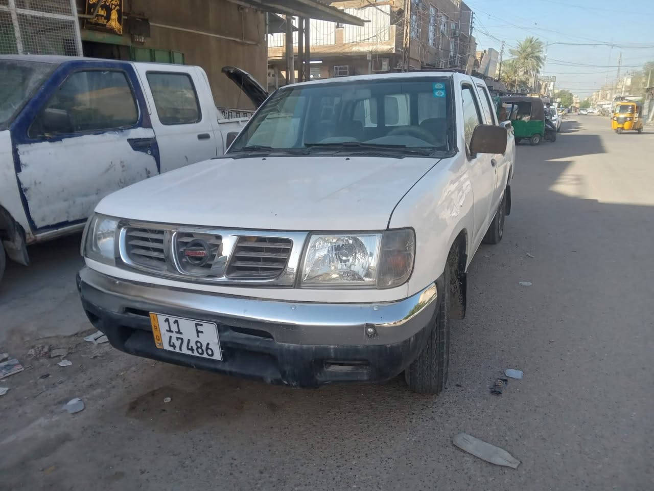 السلام عليكم اخوان بيكم نيسان ٢٠٠٣ السيارة خير من ألله كير اكسل . بس المكينه بيها تبخير ينرادلها تجفيت. السيارة رايدها ٦٧ ورقه. رقم الموبايل *********** مكاني بغداد الشعب
