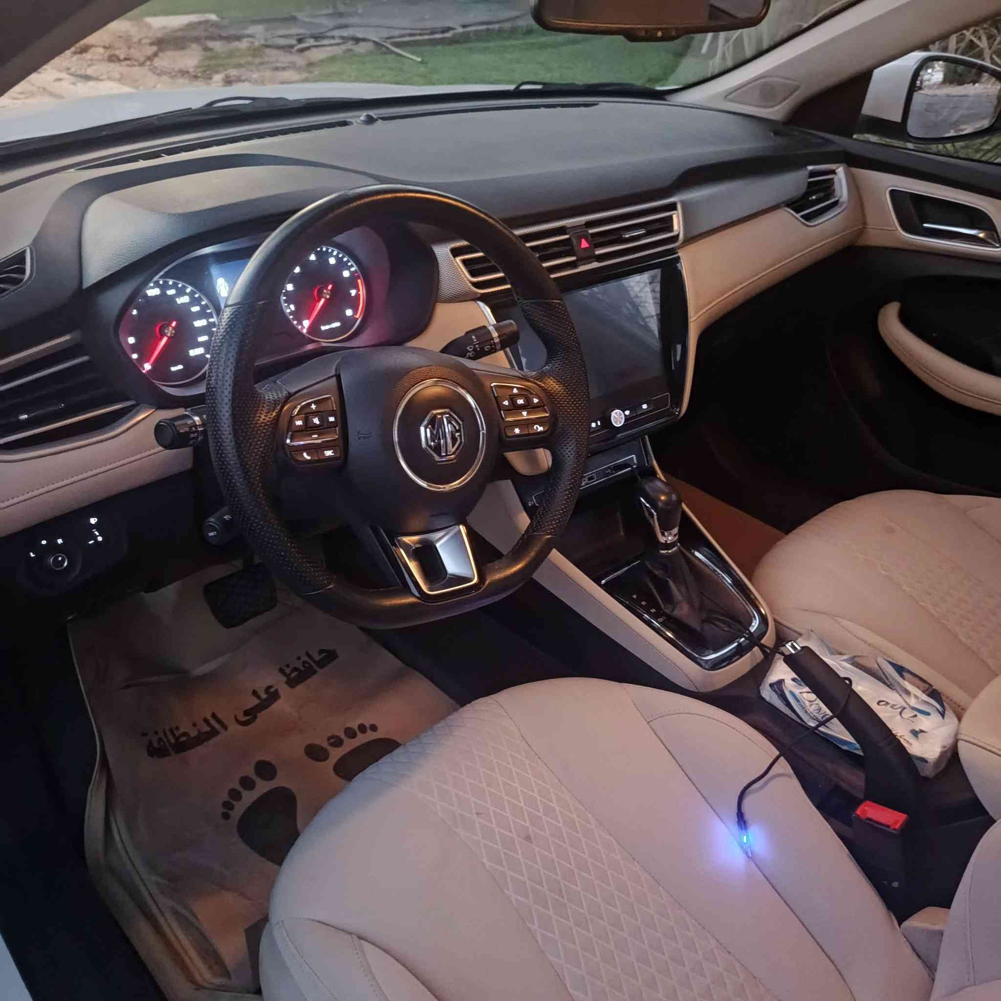 السلام عليكم أم جي فايف موديل ٢٠٢٤ ماشيه ٢٠٢٤ باسمي رقم وهزة جديدة السعر ١٠٥ للاستفسار ***********
